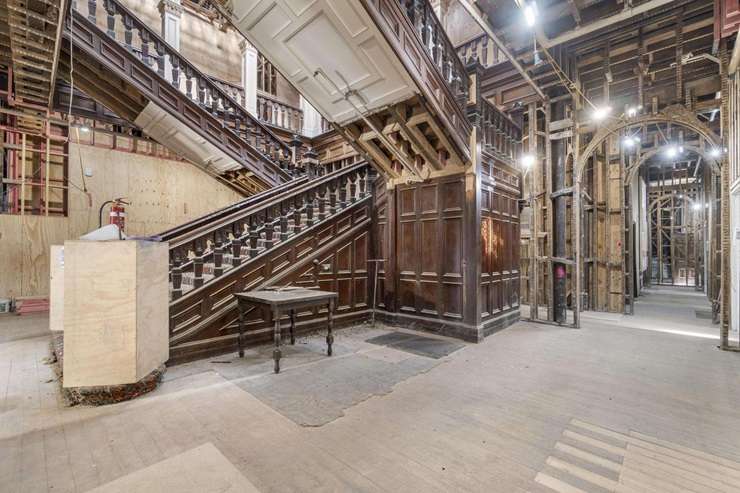 McLean’s Mansion, in Christchurch, was listed for sale after funding for the building's restoration could no longer be secured. Photo / Supplied