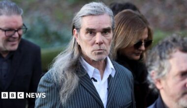 Mani's funeral latest: Stone Roses' Ian Brown pays tribute to Mani at funeral