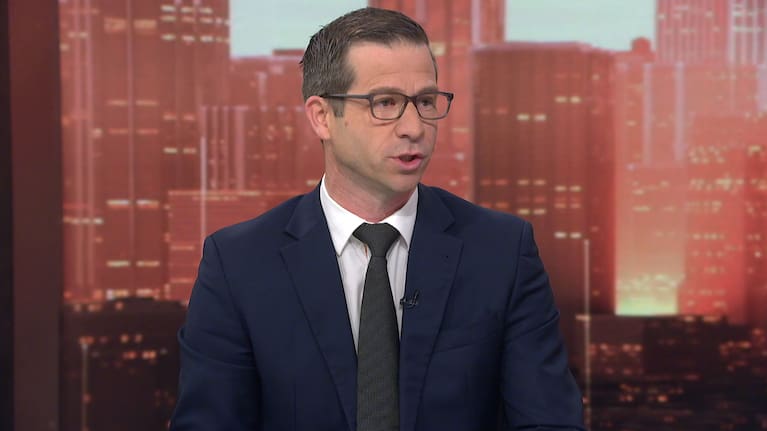 Small Business and Manufacturing Minister Chris Penk on Q+A.