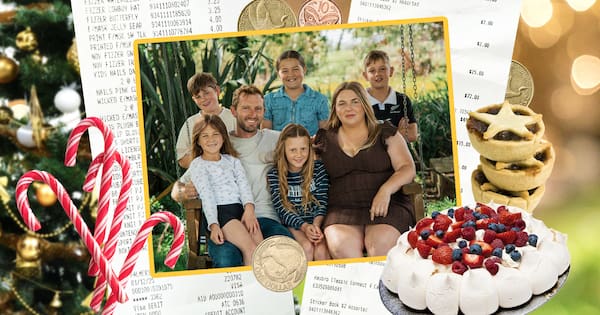 What a couple with five kids and a new business spend on Christmas