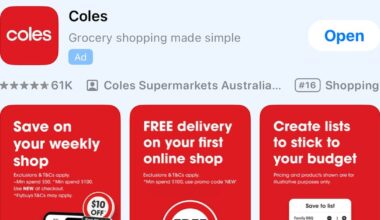 Coles app changes: Supermarket Coles rolls out major changes to grocery shopping app | Supermarket Sleuths