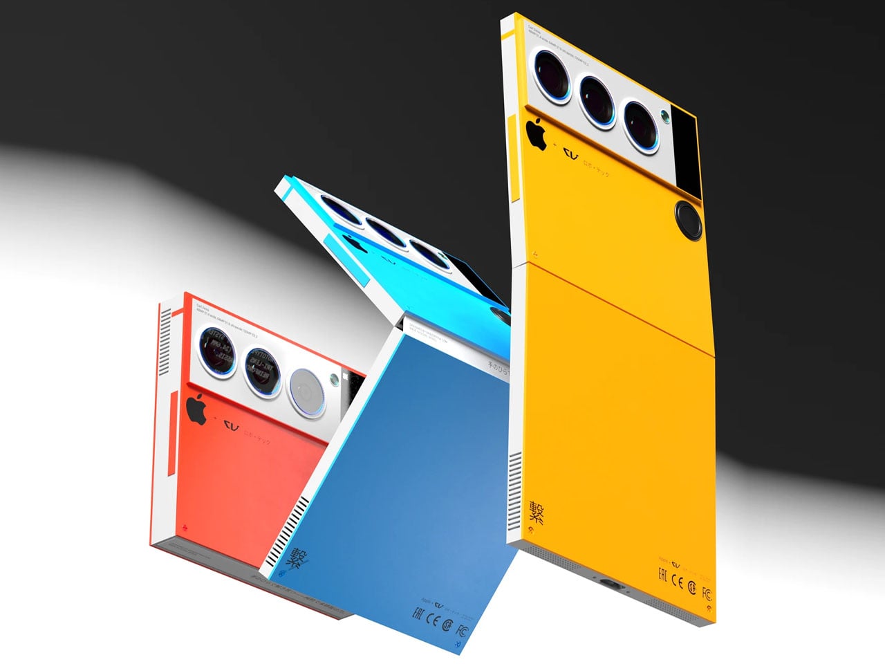 iPhone Brutal is vibrant, sharp-edged concept you can’t look beyond