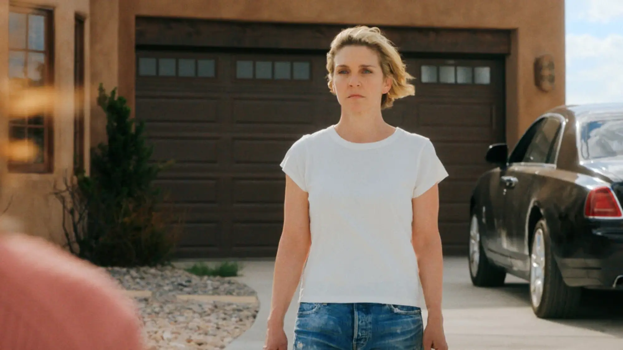 Carol looking forlorn in Apple TV's "Pluribus."