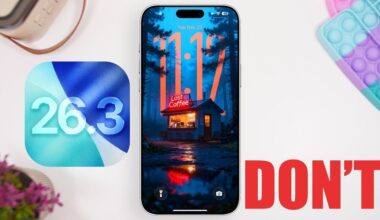 iOS 26.3 beta 1 update showing new features and bugs