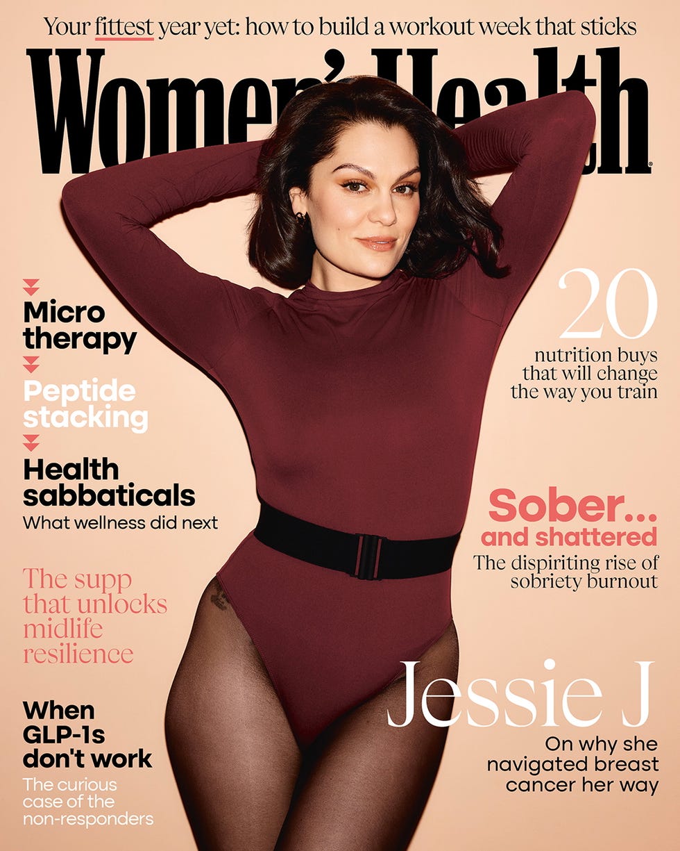 women's health uk january 2026 cover with jessie j