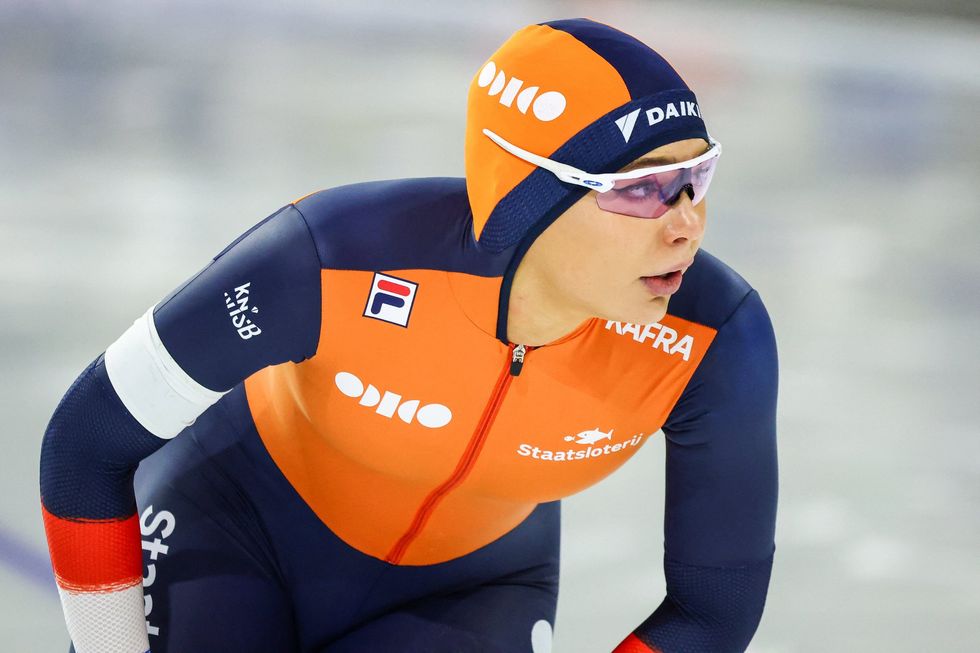 Jutta Leerdam holds the Dutch record in the women's 1000m with a time of 1:11.84
