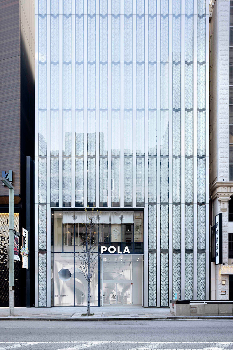 kazuyo sejima conceives POLA GINZA as garden of light, scent, and sound in tokyo