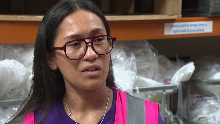 Kindness Collective team member Tiana Edmonds.