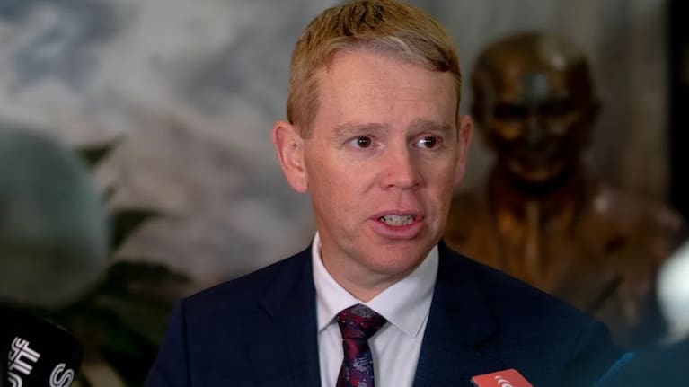 Labour leader Chris Hipkins