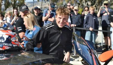 Lawson fans thrilled to meet their F1 hero
