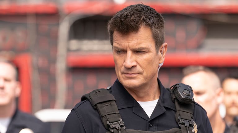 Nathan Fillion in The Rookie.