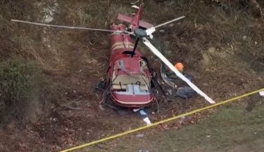 One dead, one critical after midair helicopter crash in New Jersey