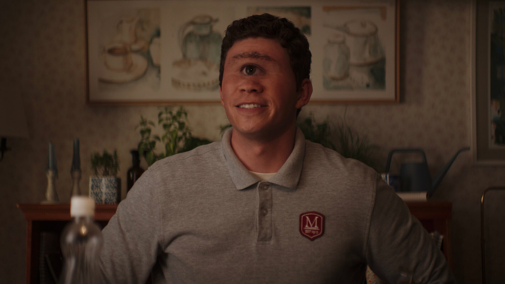 Tyson smiling in Percy Jackson and the Olympians.