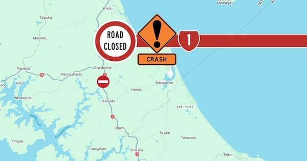 Person airlifted to hospital after crash on SH1 near Kaiwaka