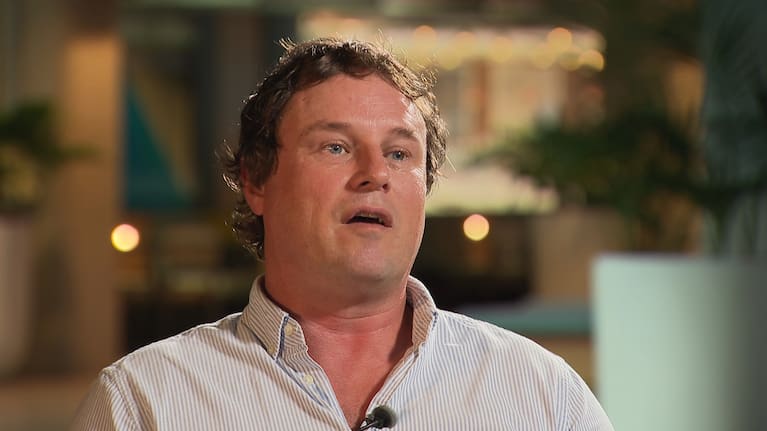 Rhythm and Vines producer Hamish Pinkham.