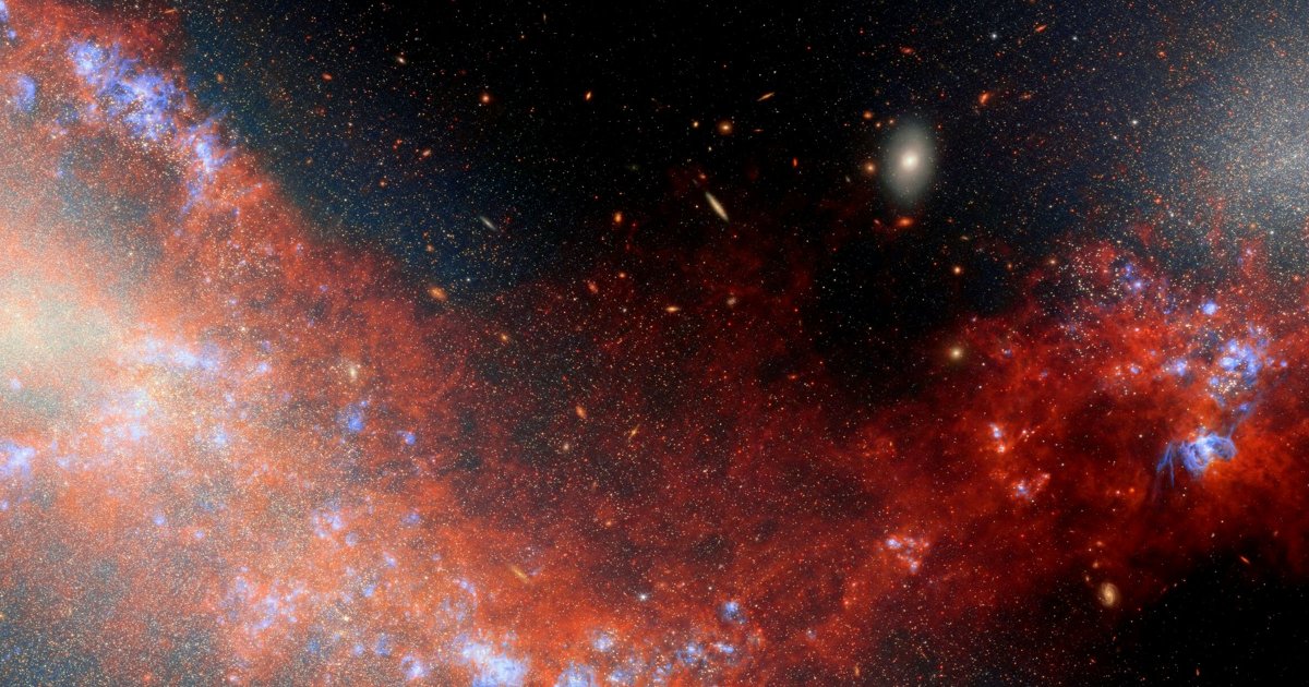 Scientists Detect Huge Rotating Structure in Space