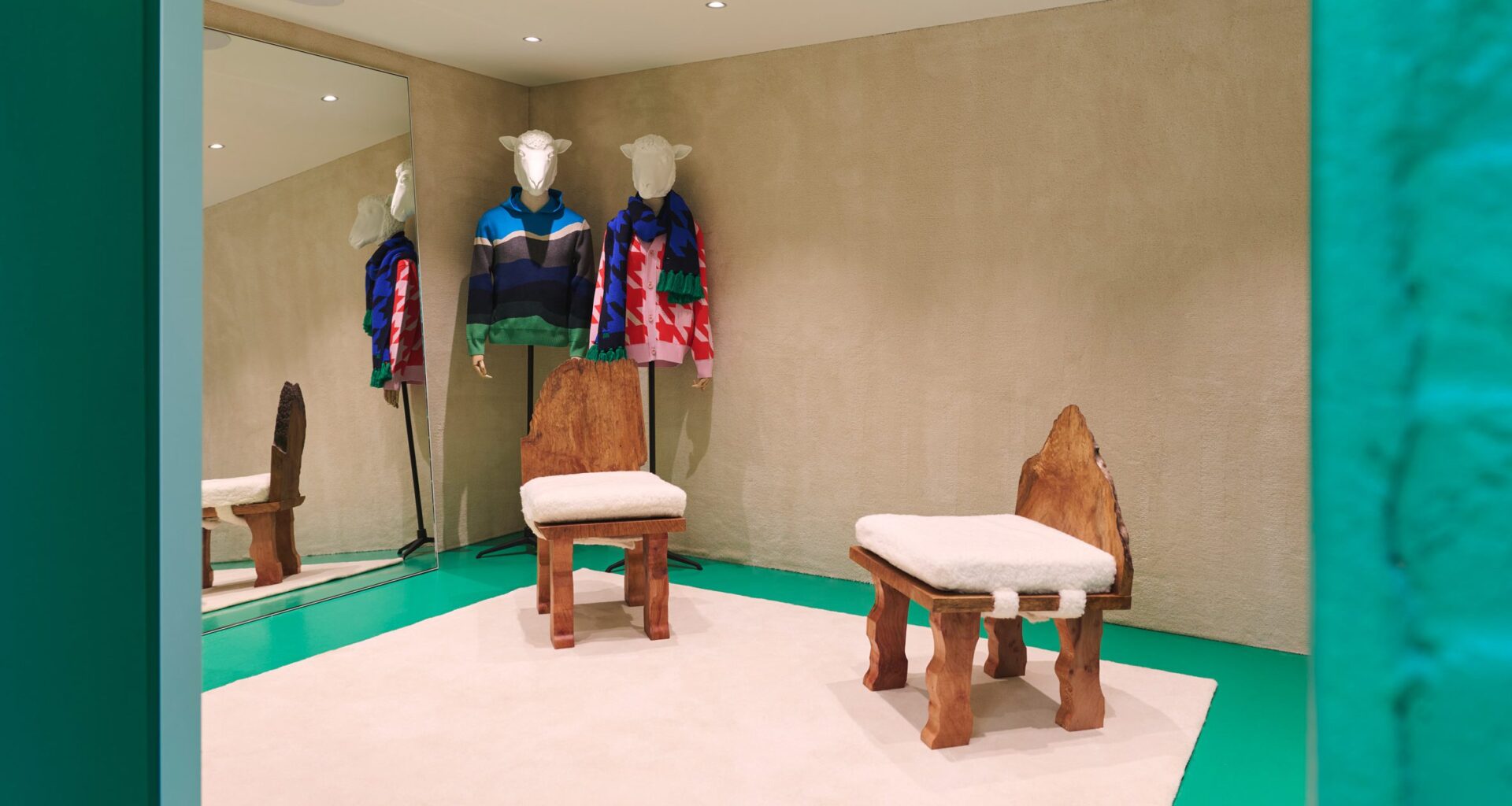 Sheep Inc's "flagsheep store" in London