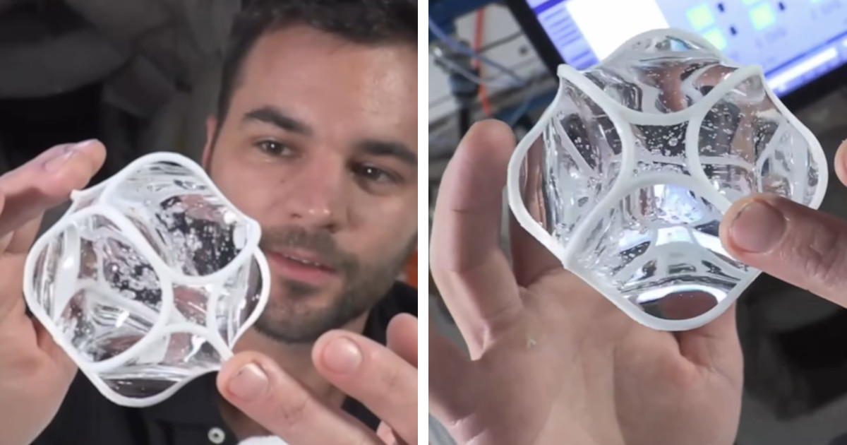 Astronaut Debuts New Shape That Can Only Be Achieved in Space