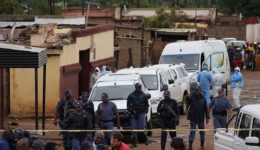 Gunmen open fire at South African pub, killing 9 and wounding 10