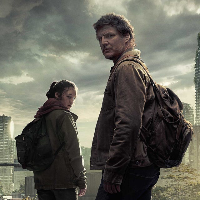 the last of us artwork with pedro pascal as joel and bella ramsey as ellie