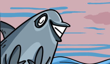 The last of the Vaquita Porpoise (cartoon)