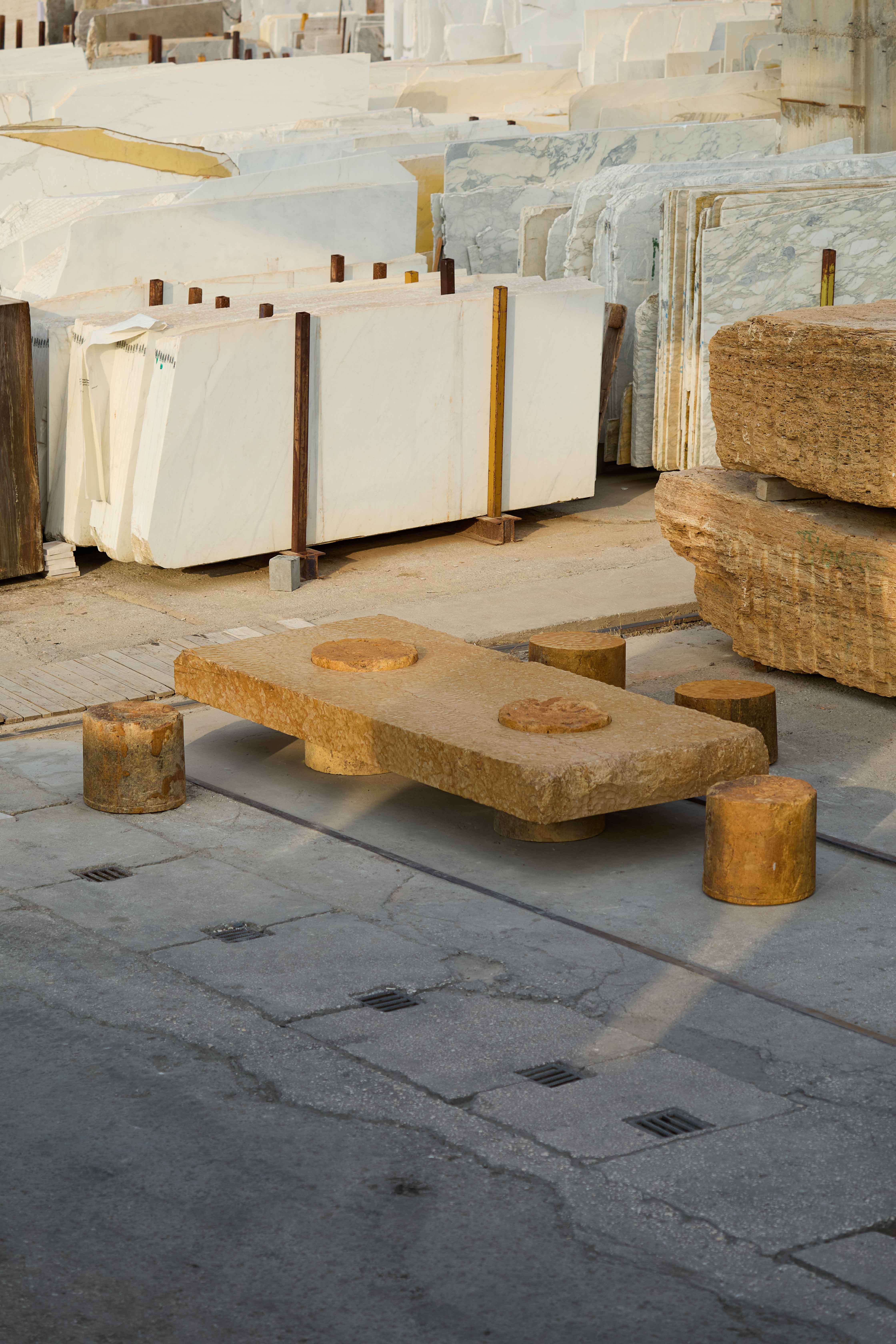 Beirut designers work in stone as part of fragmenta