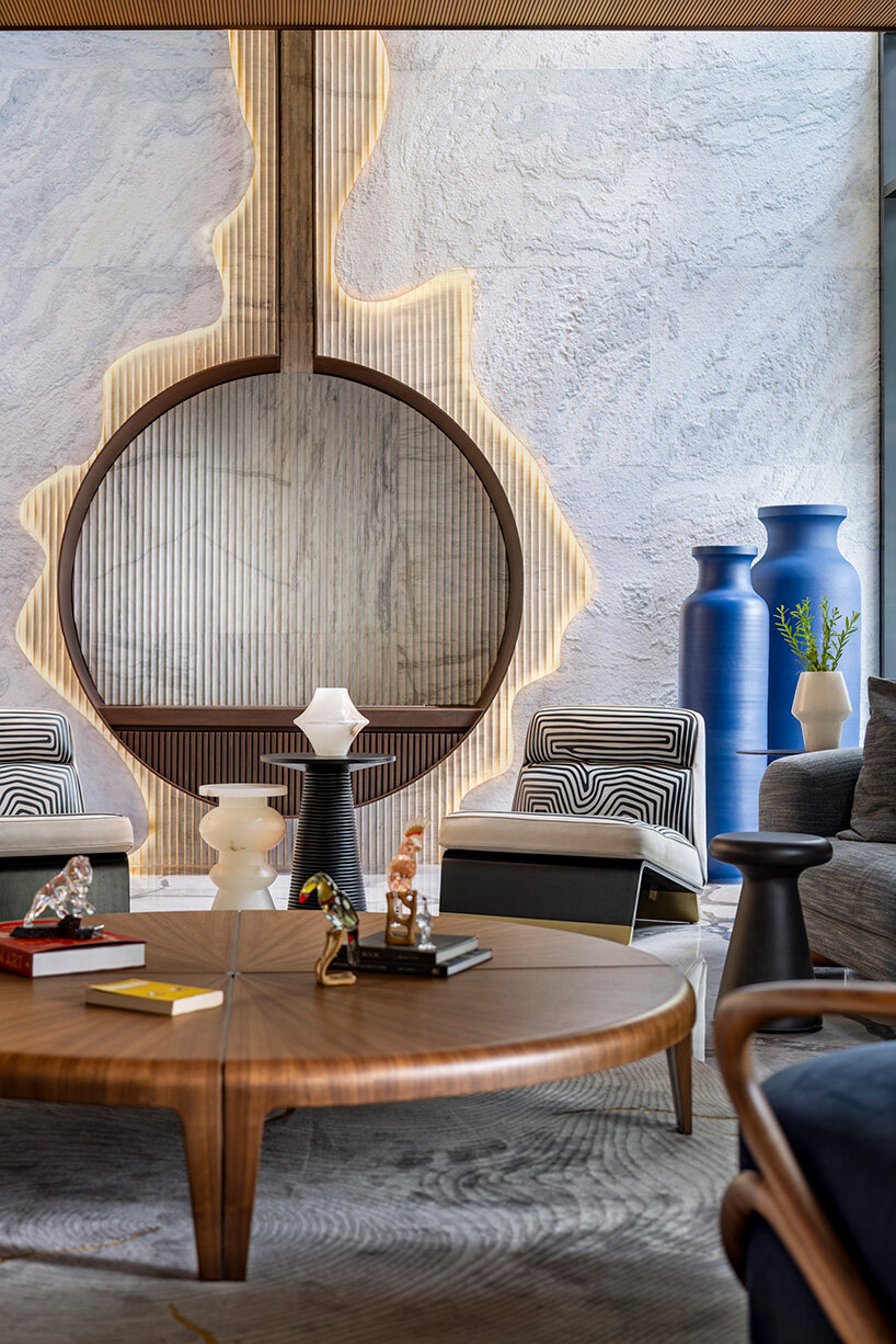 urbanscape architects materializes feeling of home in civil line residence, new delhi