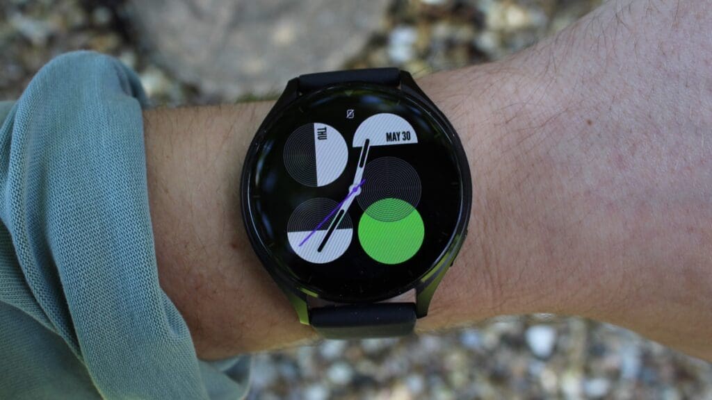 Xiaomi Watch 2 showing Wear OS on wrist