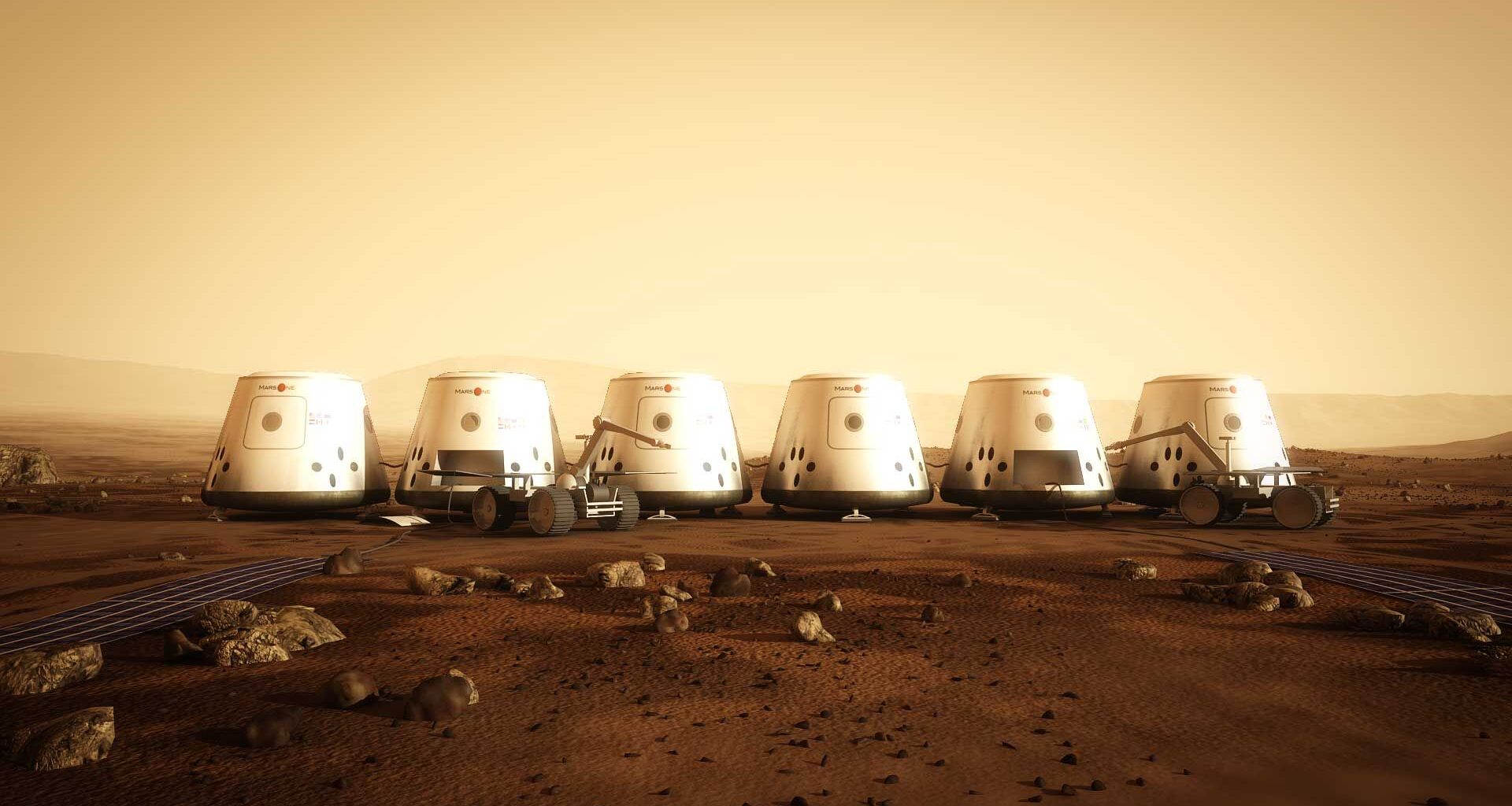 All components of Mars One's settlement are slated to reach their destination by 2021. The hardware includes two living units, two life-support units, a second supply unit and two rovers.