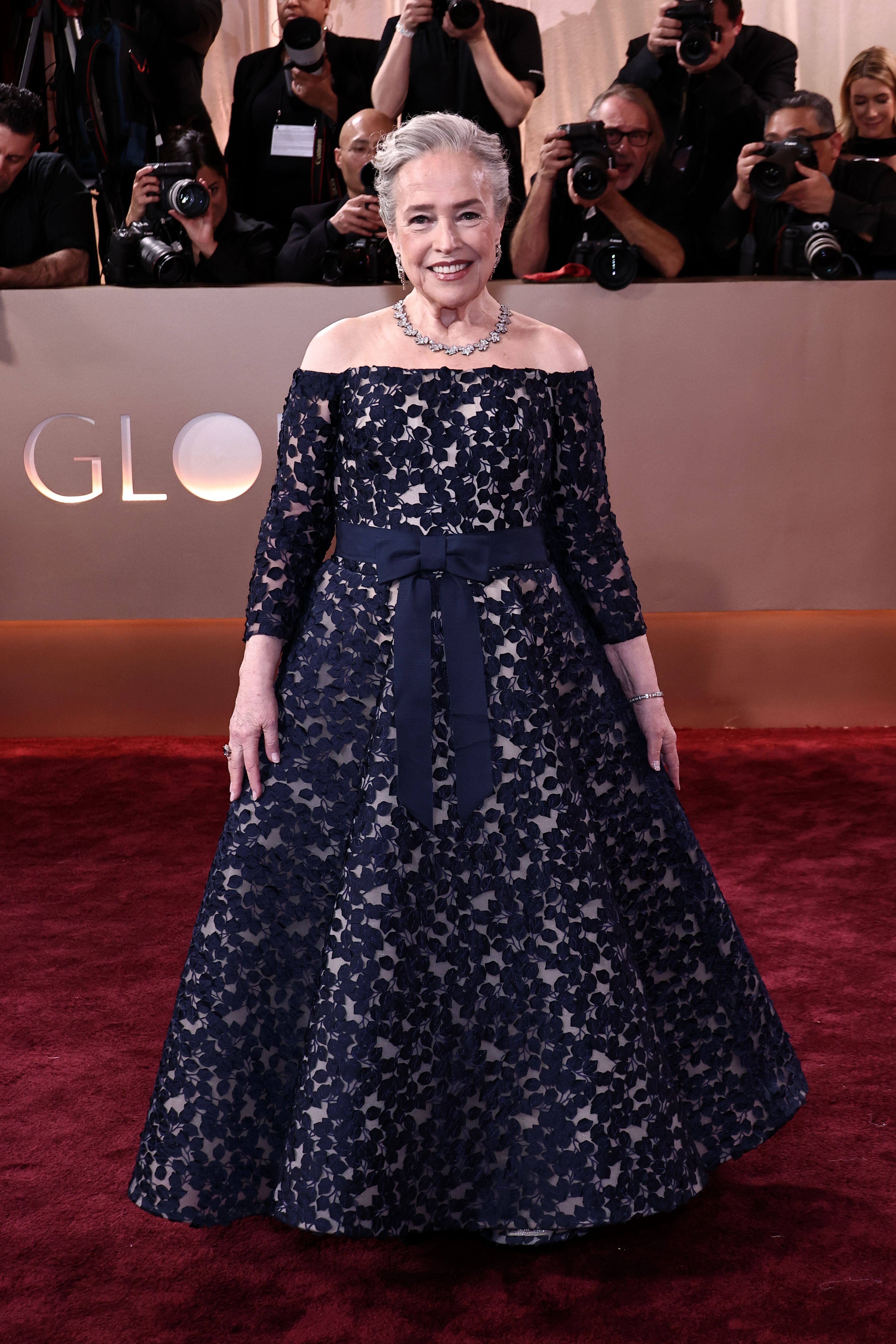 Kathy Bates at the 83rd Annual Golden Globe Awards.