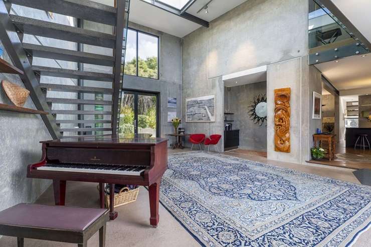 The six-bedroom lodge at 151F Te Punga Road, Whangapoua, on the Coromandel Peninsula, has been pitched to overseas investors with budgets of over $6 million. Photo / Supplied