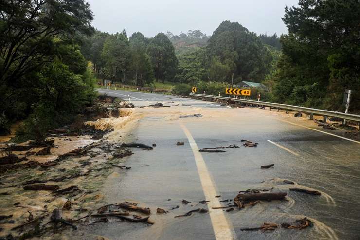 A five-bedroom home on the waterfront at Cooks Beach is on the market for sale. Photo / Supplied
