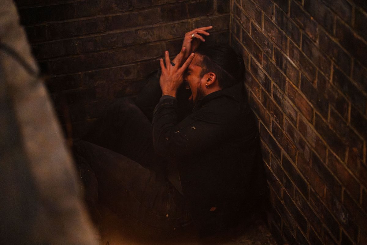 EastEnders' Ravi Gulati screams as he hallucinates his father's voice 