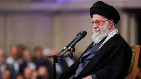 Office of the Iranian Supreme Leader/WANA (West Asia News Agency) Iran's Supreme Leader Ayatollah Ali Khamenei speaks during a meeting in Tehran, Iran January 3, 2026.