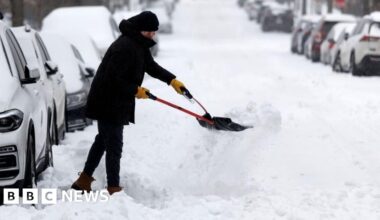 US winter storm leaves several dead and cuts power