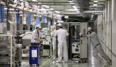 Advantest shares jump as much as 14% as AI chip boom drives record sales