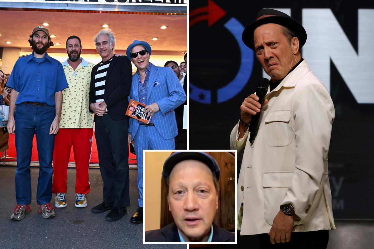 Rob Schneider exposes Hollywood's 'rot' as he claims conservative actors face industry blacklist