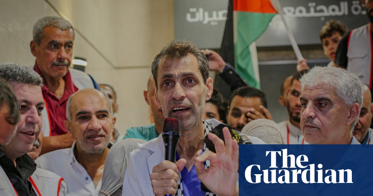 No staff, no equipment, no medicine: a doctor on returning to Gaza after 665 days in an Israeli prison | Gaza