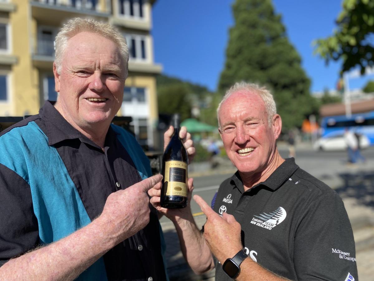 Long time between drinks for old mates