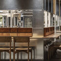 Tanpopo Restaurant / TRAIL [practice] - Interior Photography, Wood, Lighting, Glass, Chair, Countertop