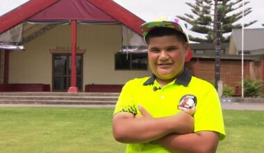Meet the 10-year-old Huntly boy with his own lawn-mowing business
