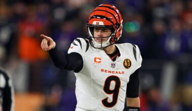 Joe Burrow on Bengals' drought: 'Something's got to change'