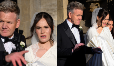 Holly Ramsay defends father Gordon's wedding day speech amid Peaty family feud as she speaks out on controversy