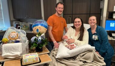 The Birth Place at Iredell Memorial Hospital welcomes the first baby of 2026