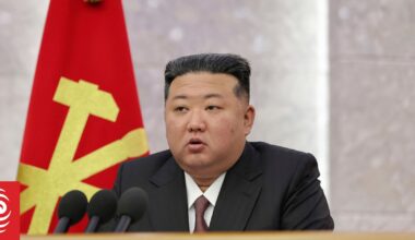 North Korea fires a ballistic missile towards the sea off its east coast