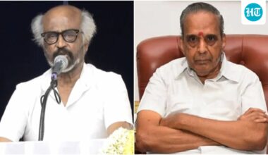 Emotional Rajinikanth says he feels orphaned after AVM Saravanan's death, money and fame can't make up for loss