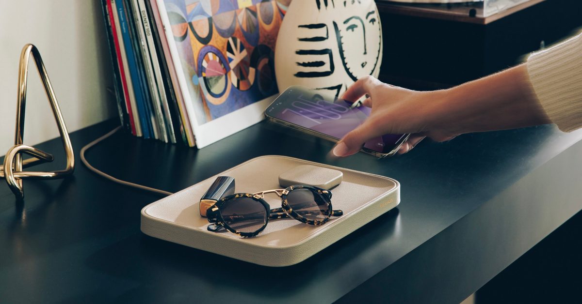 Twelve South’s new Valet combines Qi2 charging with a leather catch-all tray