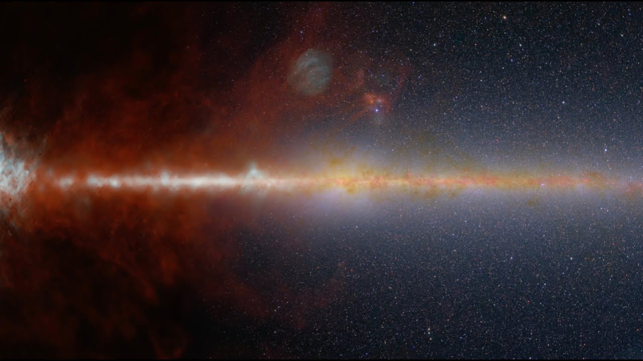 SPHEREx First All-Sky Map — Panorama - YouTube