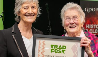 Music legend Peggy Seeger (90) honoured with TradFest lifetime achievement award