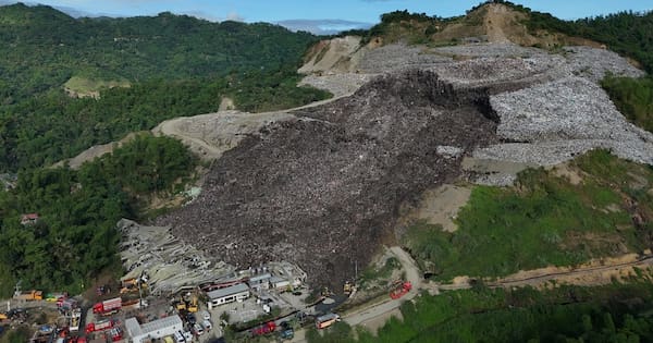 One dead, 38 trapped in Philippines garbage heap collapse
